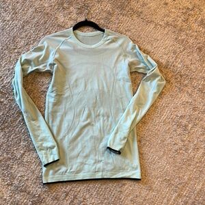 Lululemon run swiftly long sleeve size 6 mint green good condition